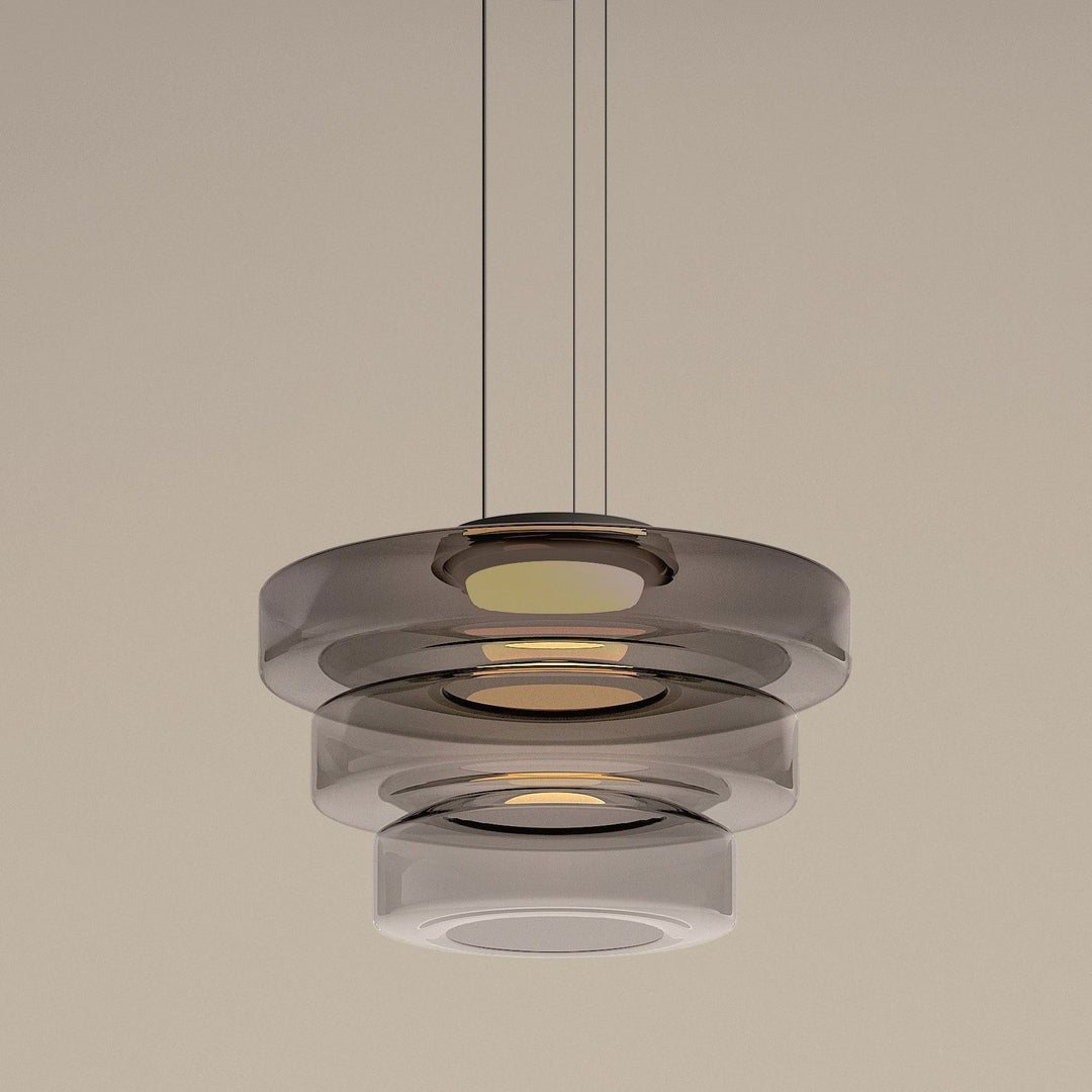 Bauhaus Style Glass Pendant Lamps