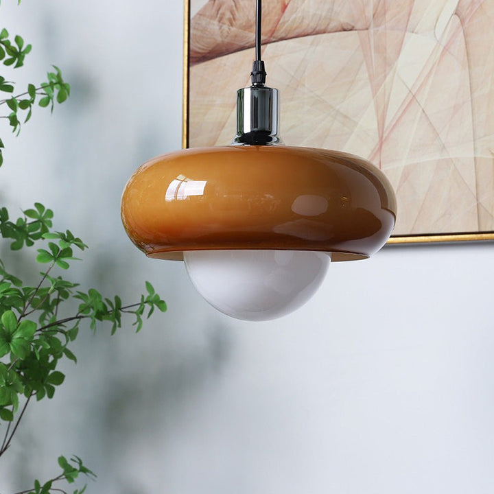 Bauhaus Coffee Glass Pendant