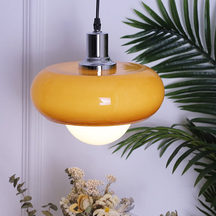 Bauhaus Coffee Glass Pendant