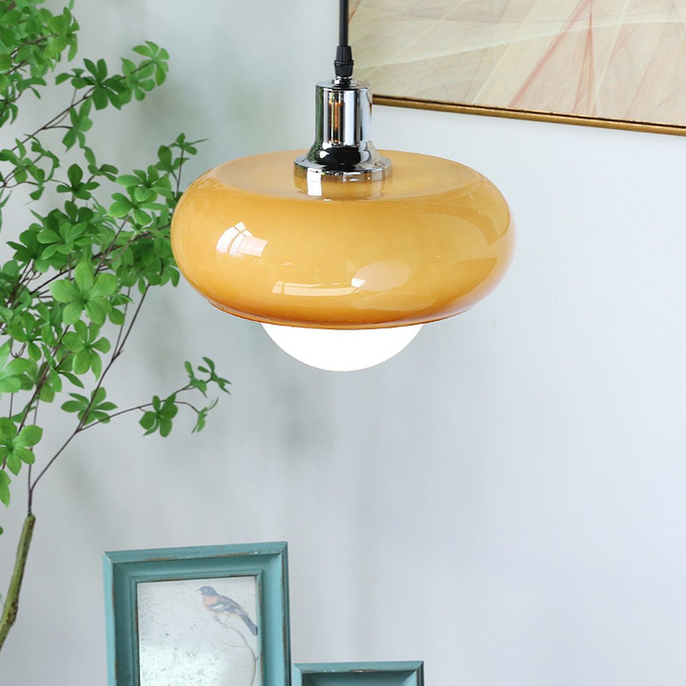Bauhaus Coffee Glass Pendant