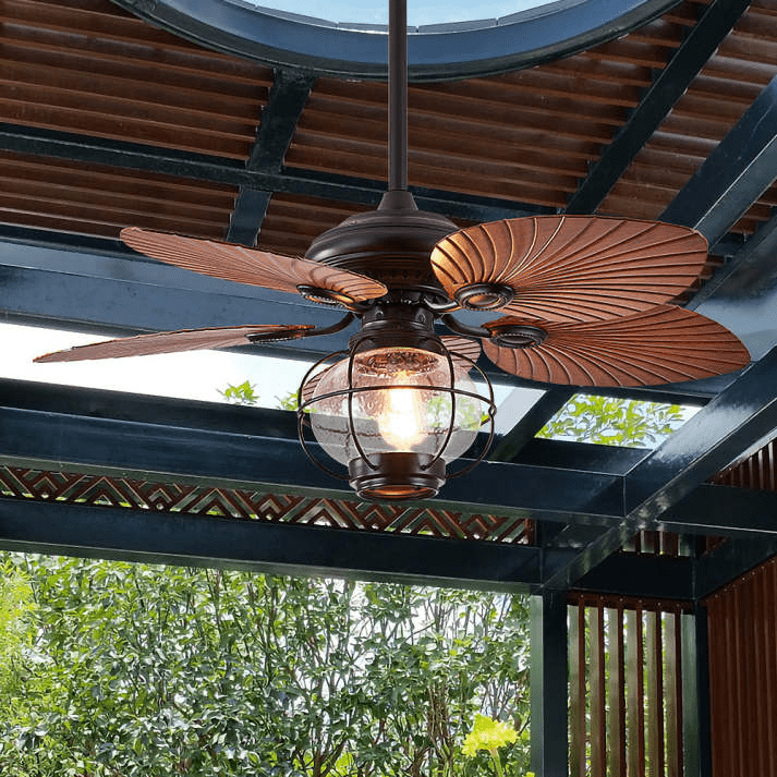 Black Vintage Creative Ceiling Fans