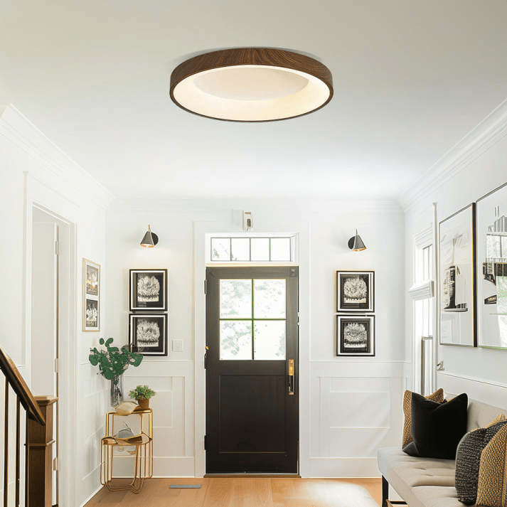 Natural Wooden Ceiling Lamp