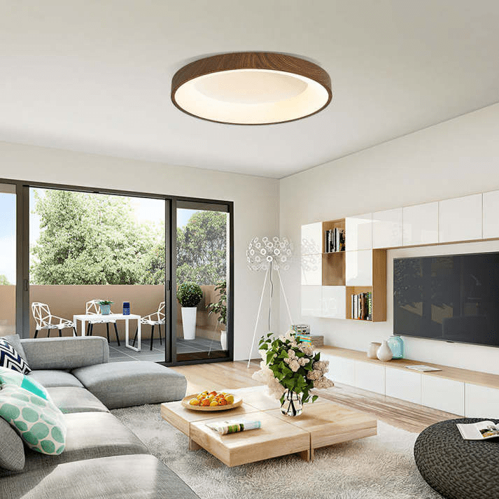 Natural Wooden Ceiling Lamp