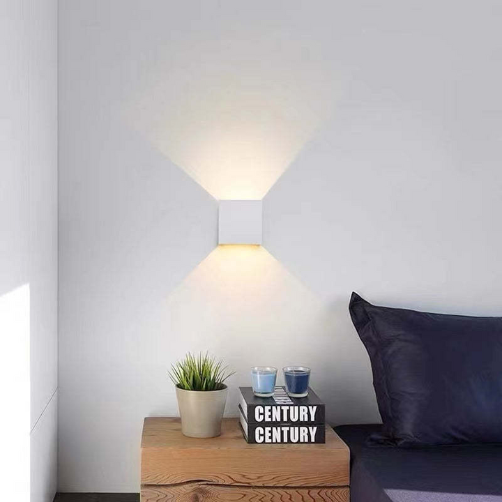 Modern Aluminum Waterproof LED Wall Lamp for Indoor and Outdoor Use