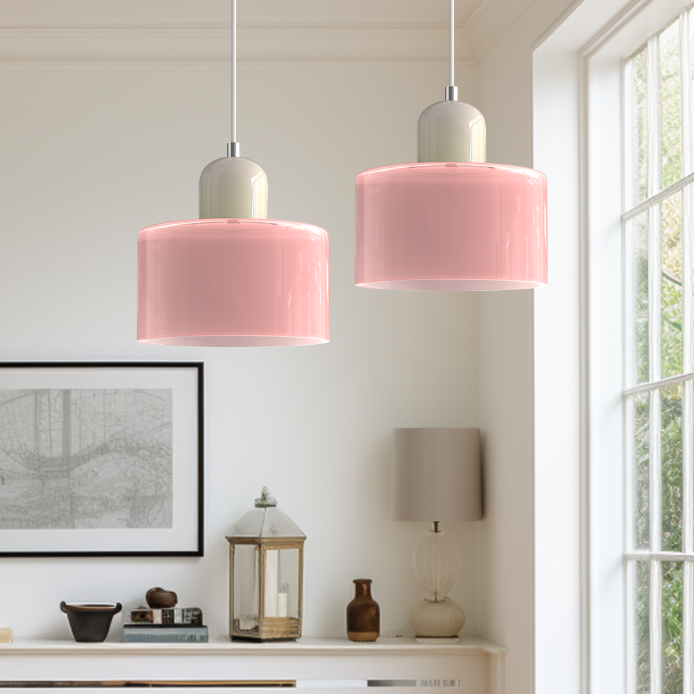 Creative Bauhaus Glass Pendant