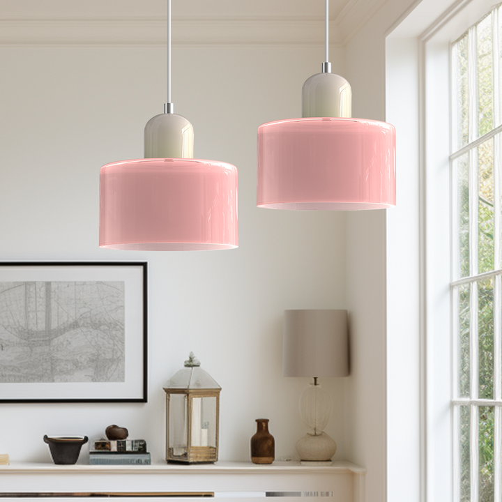 Creative Bauhaus Glass Pendant