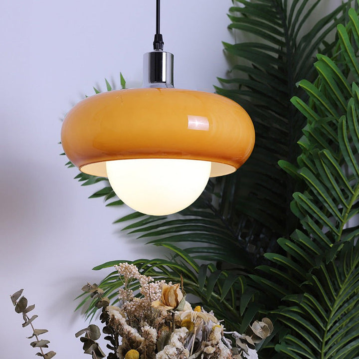 Bauhaus Coffee Glass Pendant