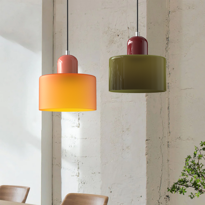 Creative Bauhaus Glass Pendant