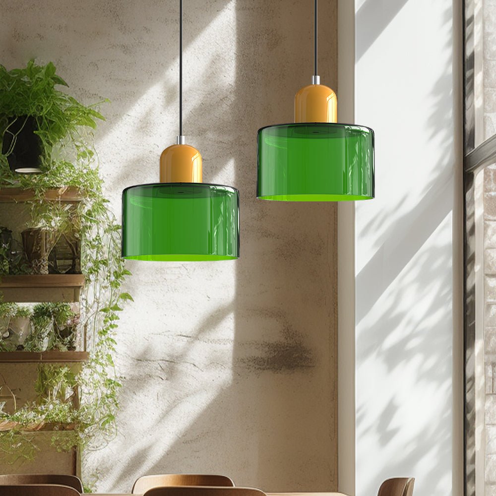 Creative Bauhaus Glass Pendant