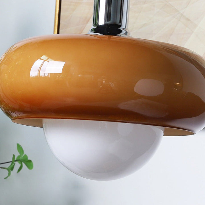 Bauhaus Coffee Glass Pendant
