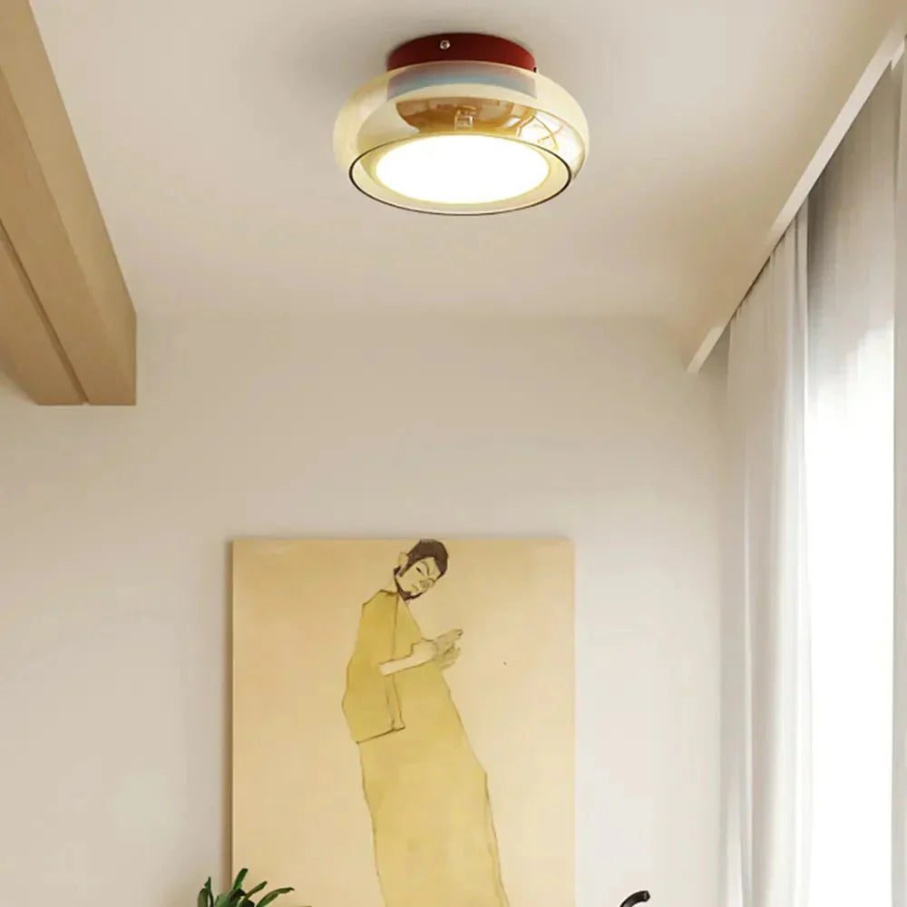 Vintage Small Acrylic LED Ceiling Lamp