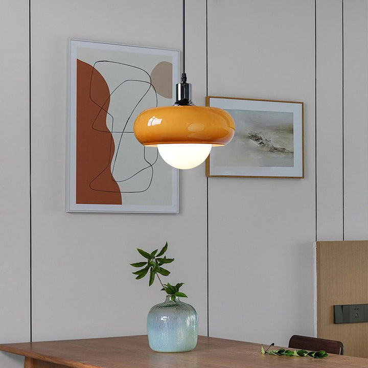 Bauhaus Coffee Glass Pendant
