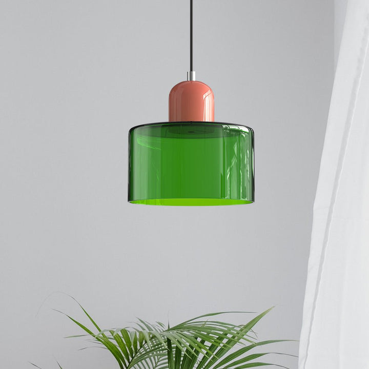 Creative Bauhaus Glass Pendant