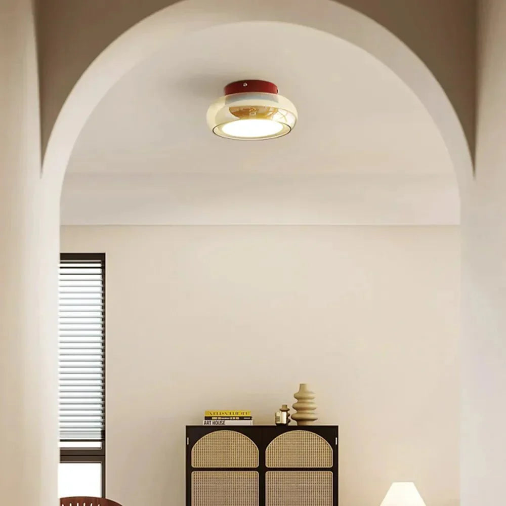 Vintage Small Acrylic LED Ceiling Lamp