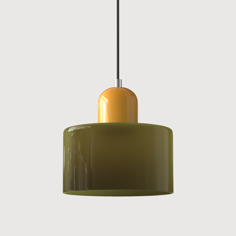 Creative Bauhaus Glass Pendant