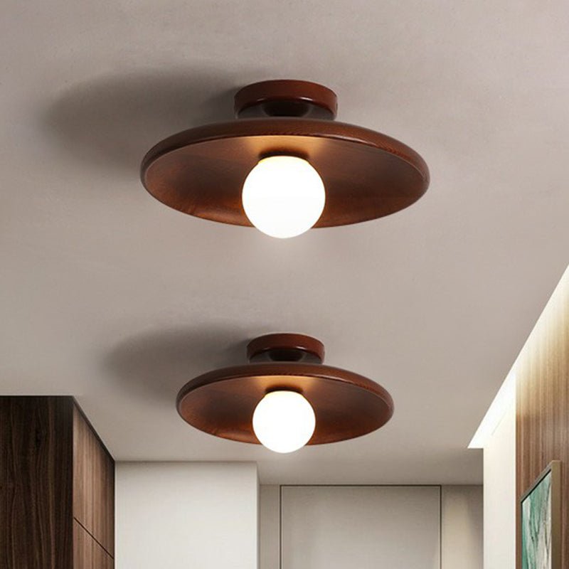 Shallow Bowl-shaped Ceiling Lamp