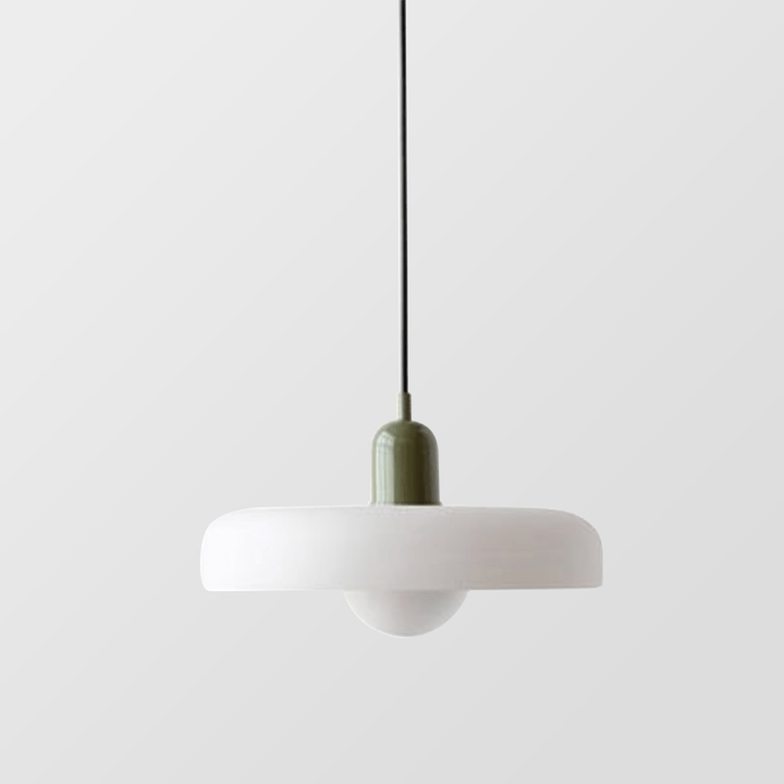 Bauhaus Suspension in Colored Glass