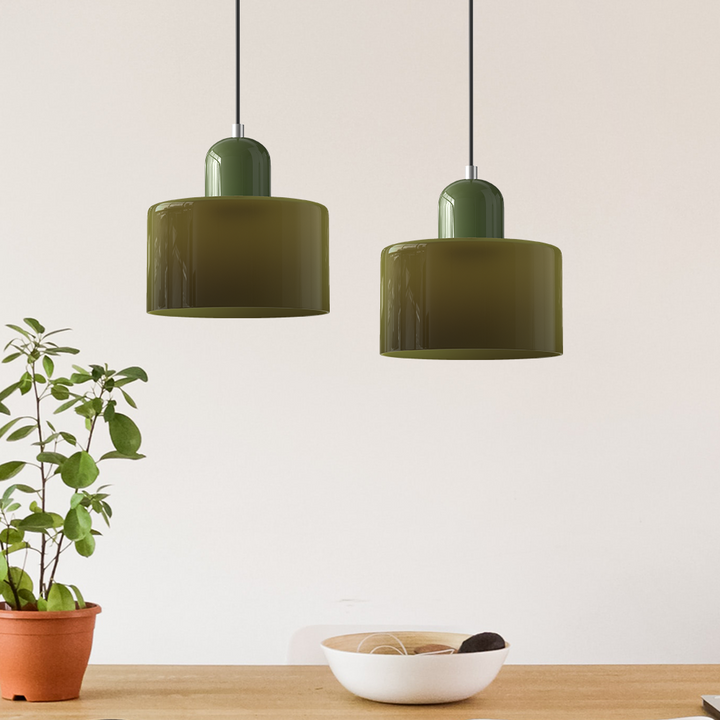 Creative Bauhaus Glass Pendant