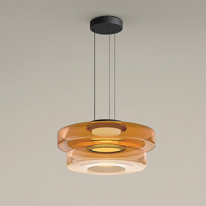 Bauhaus Style Glass Pendant Lamps