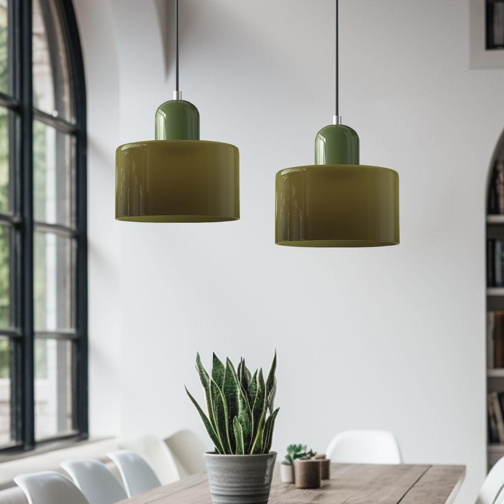 Creative Bauhaus Glass Pendant