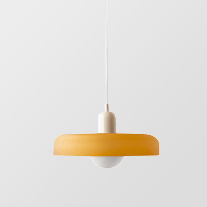 Bauhaus Suspension in Colored Glass