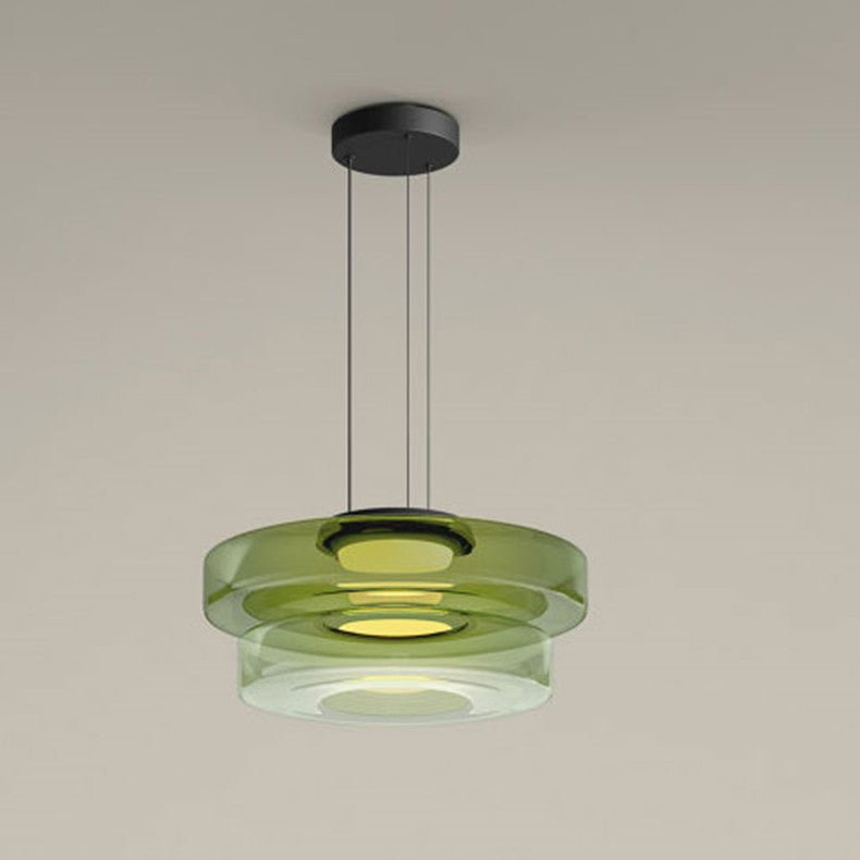 Bauhaus Style Glass Pendant Lamps