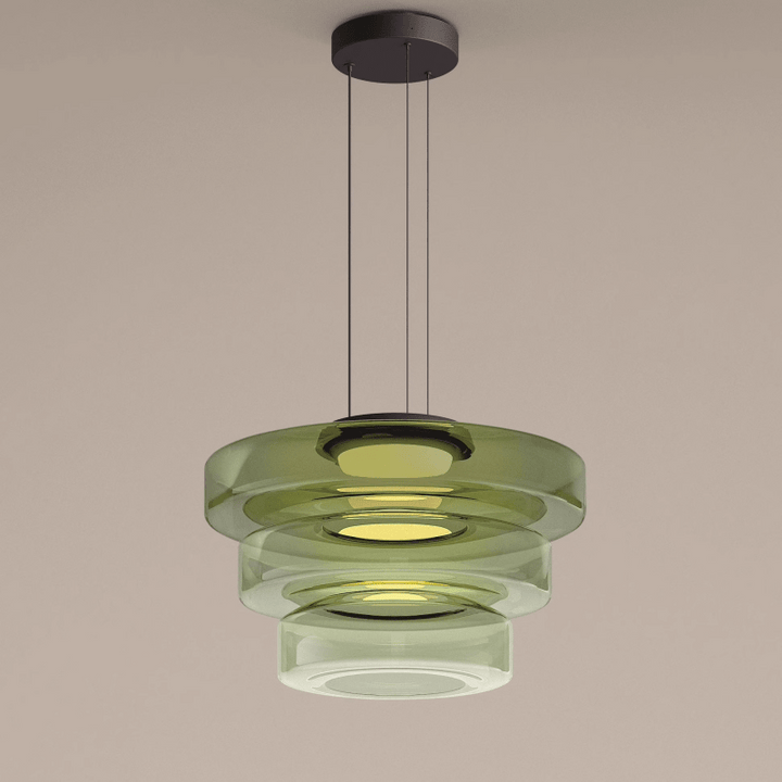 Bauhaus Style Glass Pendant Lamps