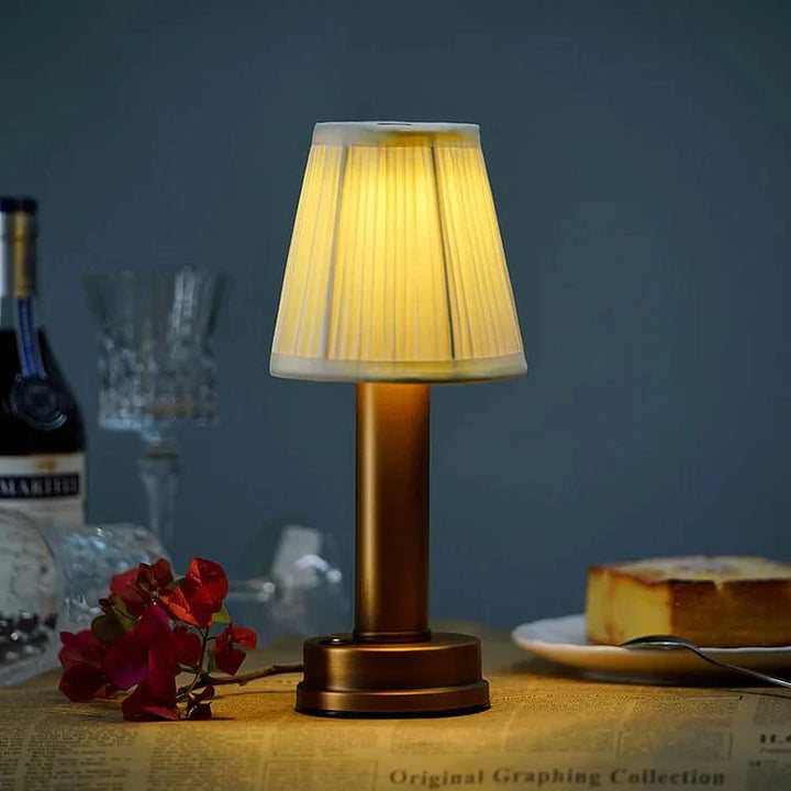 Wireless LED Metal Table Lamp