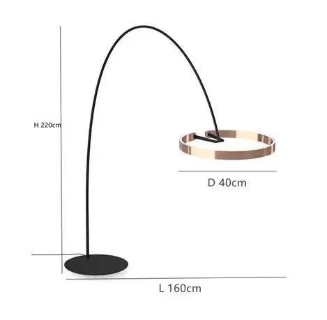 Scandinavian LED design floor lamp
