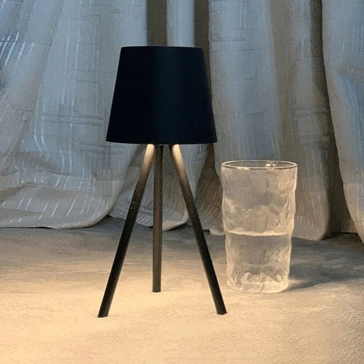 Rechargeable Table Lamp on Tripod