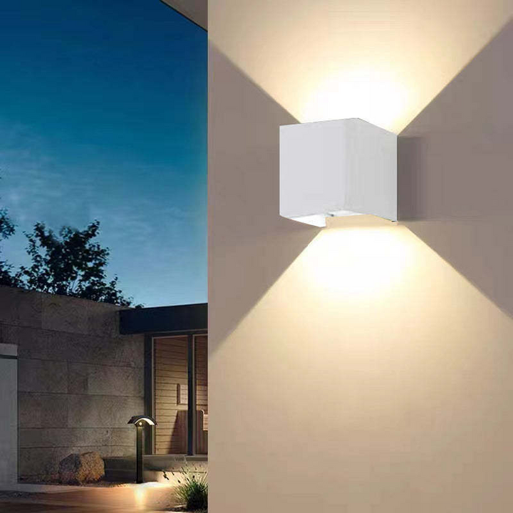 Modern Aluminum Waterproof LED Wall Lamp for Indoor and Outdoor Use