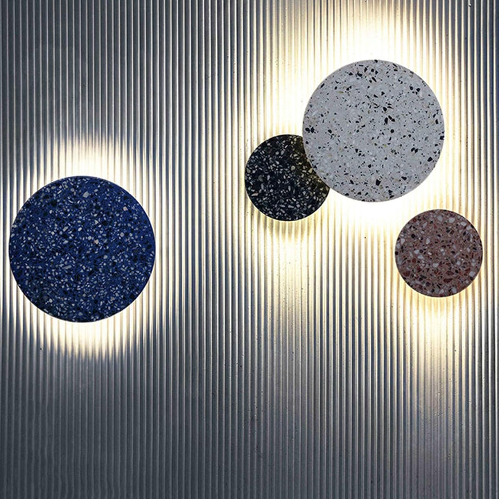 Scandinavian Simple Aisle Corridor Stair Lamp Terrazzo Wall Lamp