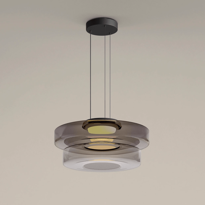 Bauhaus Style Glass Pendant Lamps