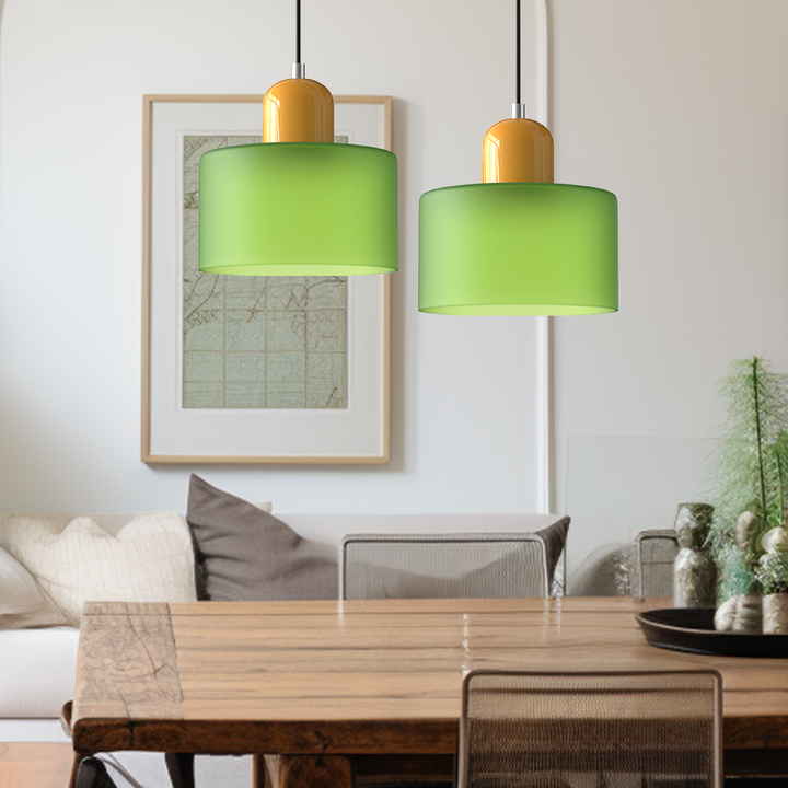 Creative Bauhaus Glass Pendant
