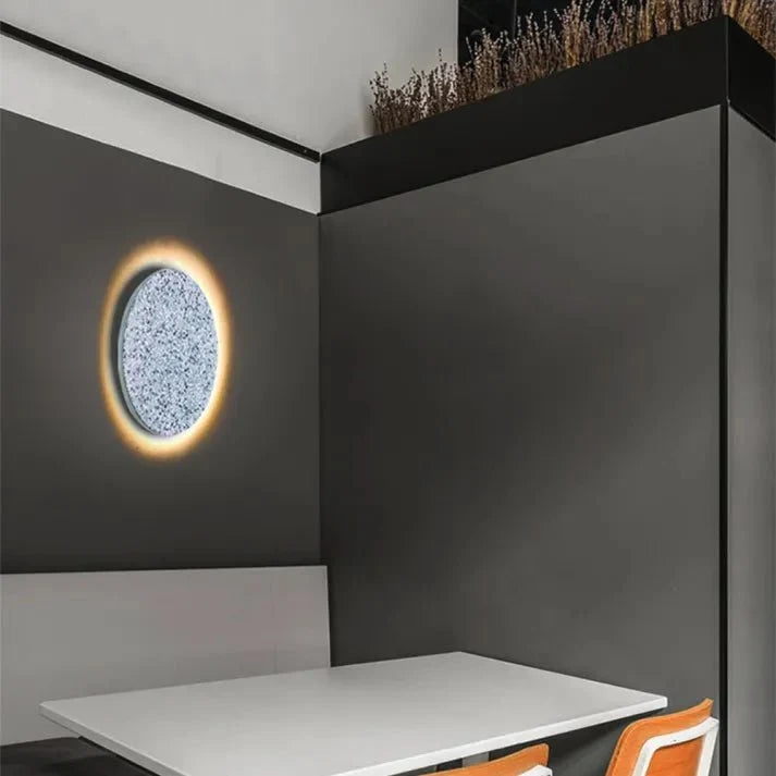 Scandinavian Simple Aisle Corridor Stair Lamp Terrazzo Wall Lamp