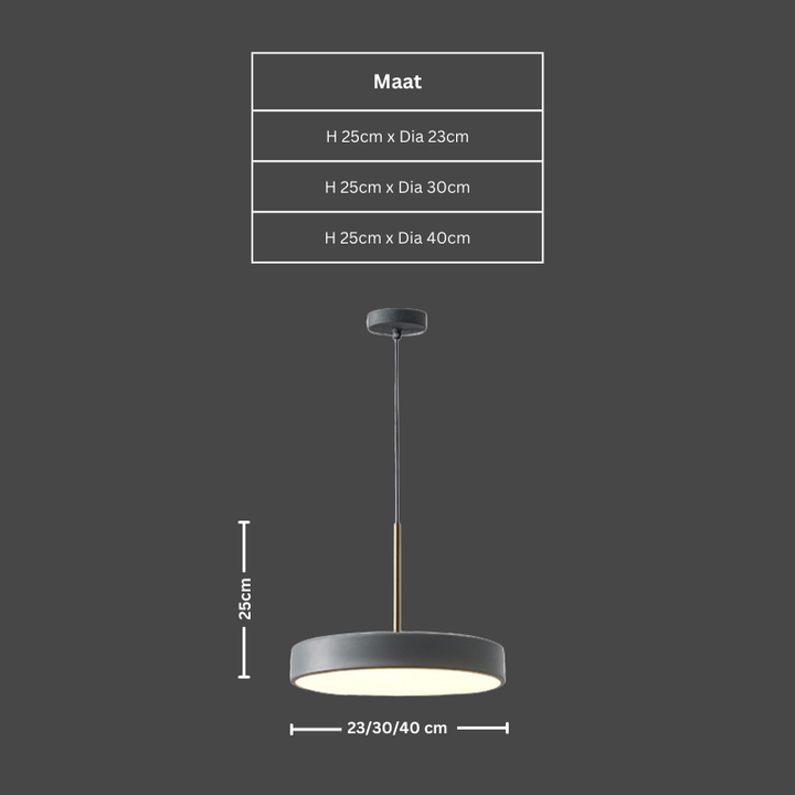 UFO Plate LED Pendant Lamp