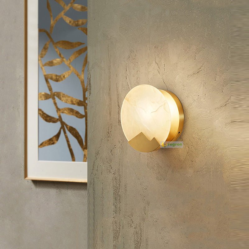Scandinavian Minimalist Marble Wall Lamp