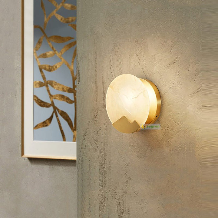 Scandinavian Minimalist Marble Wall Lamp