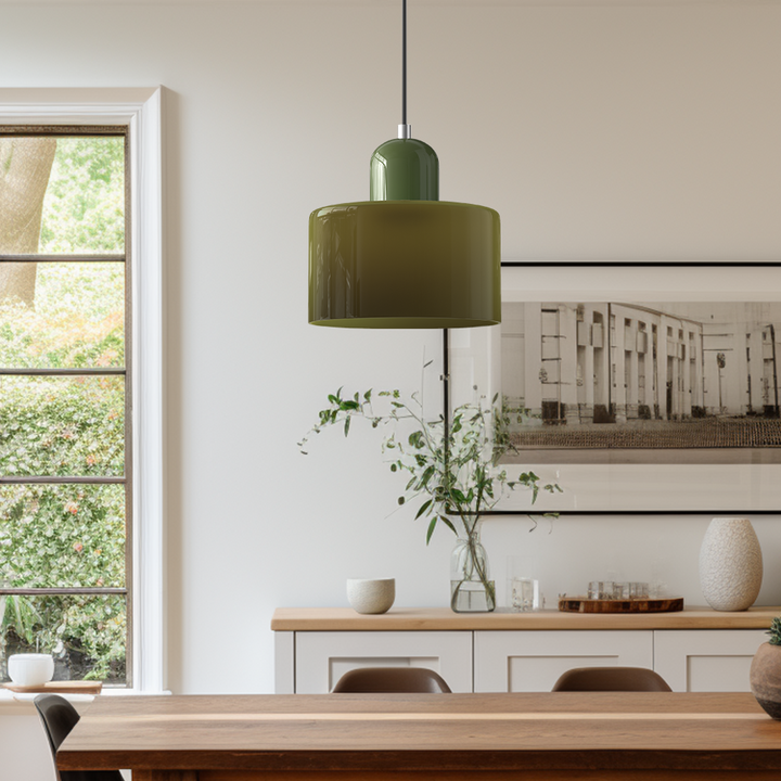 Creative Bauhaus Glass Pendant