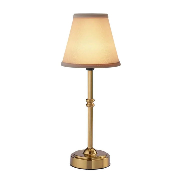Wireless Retro Fabric LED Table Lamp