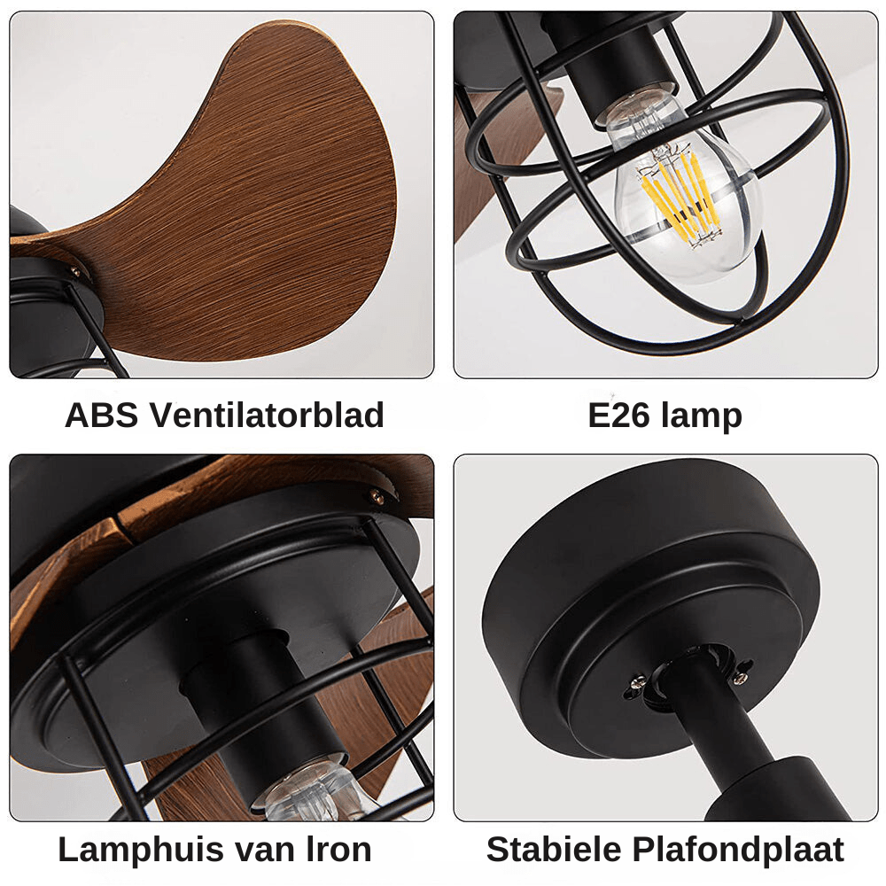 Cute Contemporary Ceiling Fans Dark Walnut With Lighting