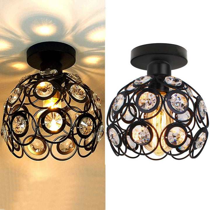 Beautiful Golden Luxury Ball Hall Ceiling Lamp