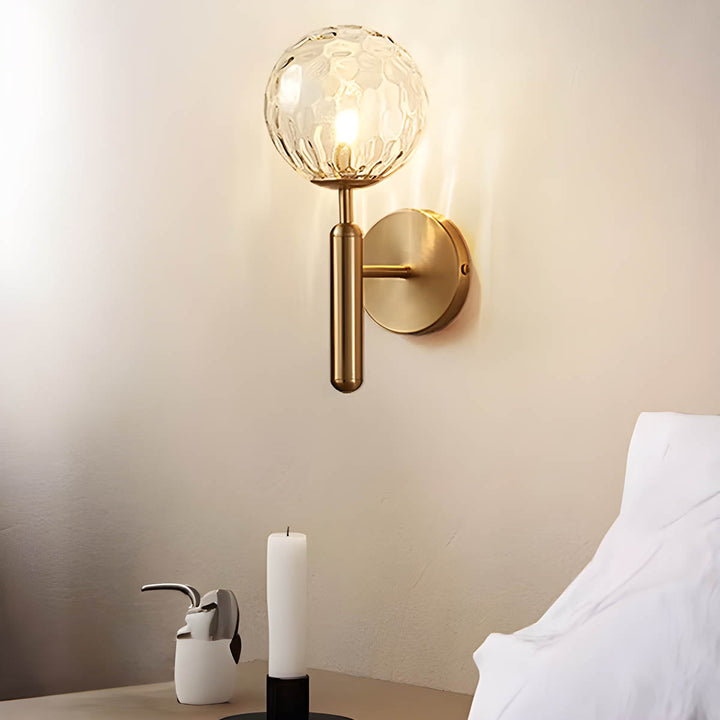 Clair Wall Lamp made of processed glass