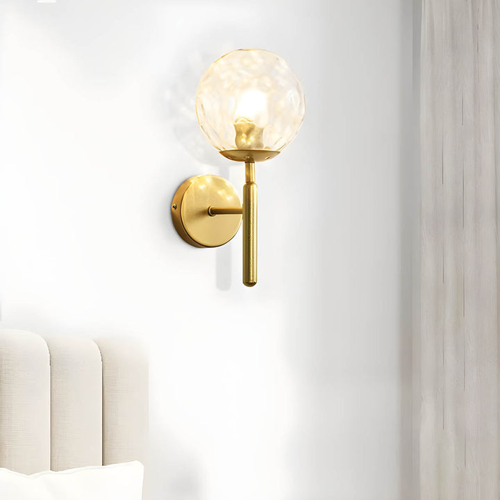 Clair Wall Lamp made of processed glass