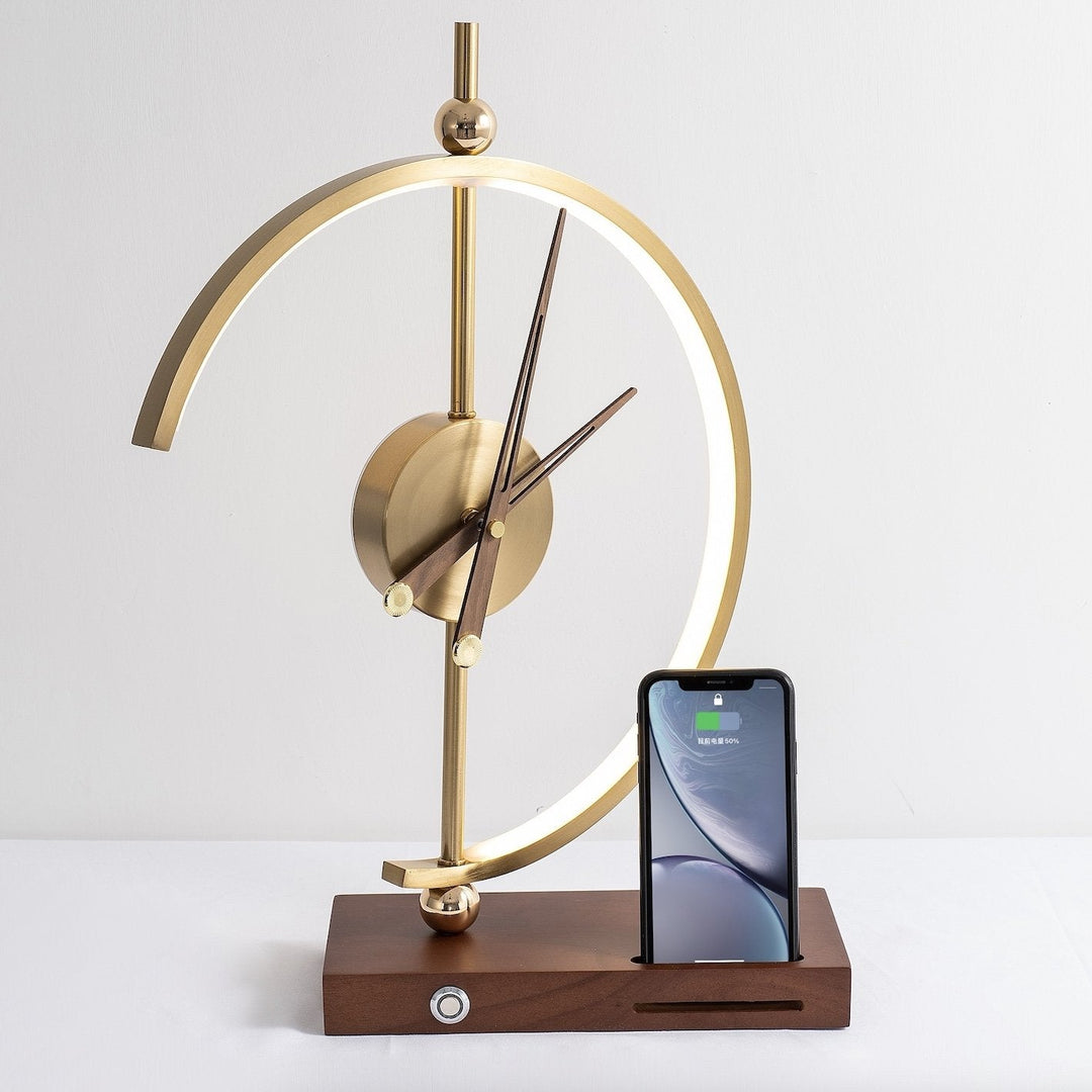 NagoyaLight™ | Luxe Lamp Clock and Charger