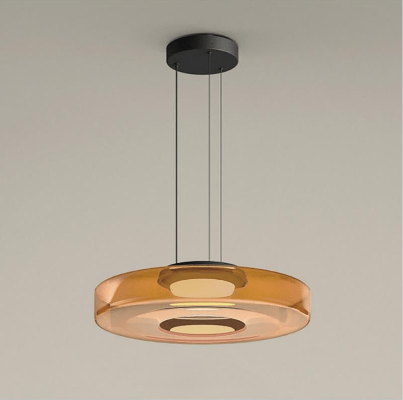 Bauhaus Style Glass Pendant Lamps