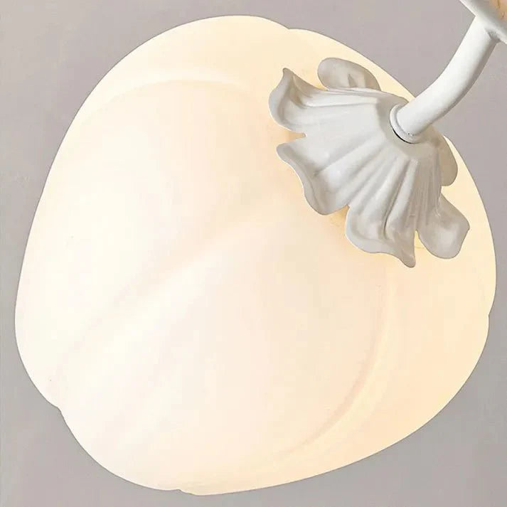 Simple Tiffany Ceiling Lamp with Mini Flowers