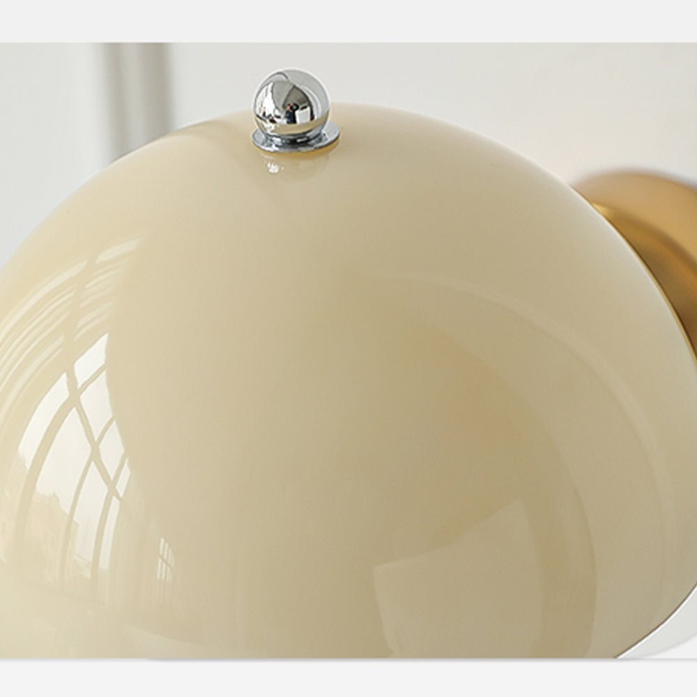 Mushroom Wall Lamp Cream