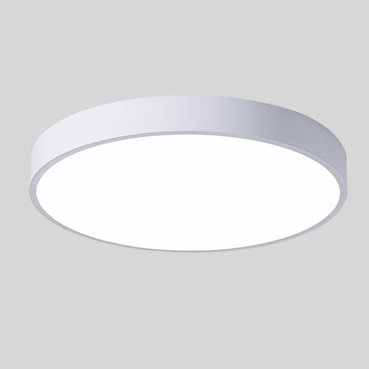 Scandinavian Wooden Macaron Round Ceiling Lamp