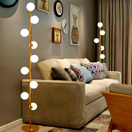 Nordic Glass Floor Lamp